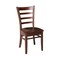 International Concepts Set of 2 Emily Side Chairs, Espresso C581-617P - alternate 2
